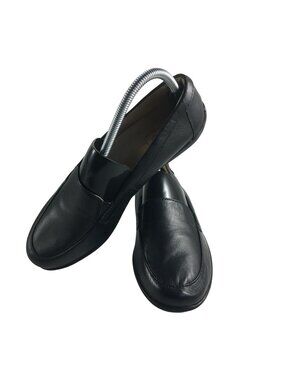 NATURALIZER SOUL KACY LOAFER BLACK LEATHER SLIP ON FLAT COMFORT CLASSIC SZ 8.5M